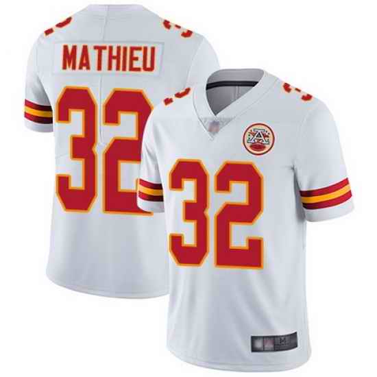 Chiefs #32 Tyrann Mathieu White Men Stitched Football Vapor Untouchable Limited Jersey